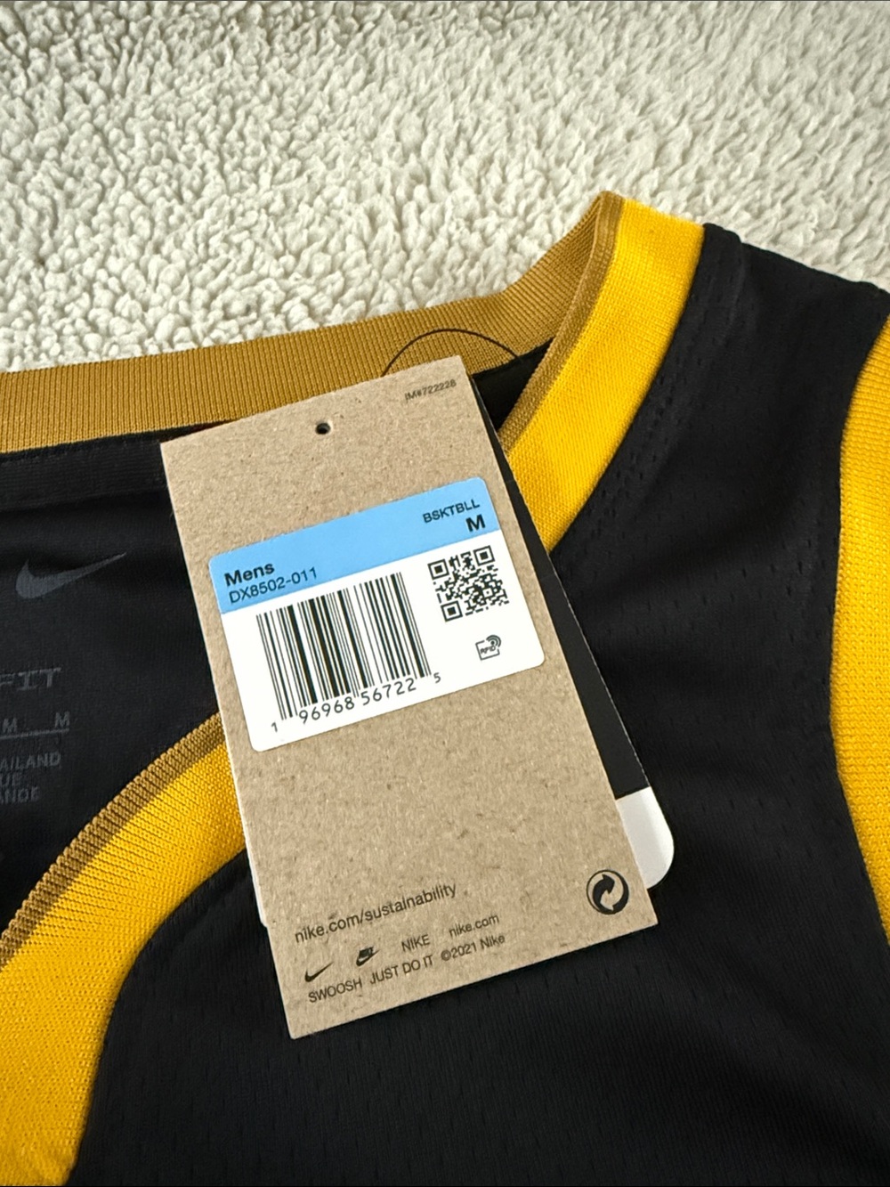 Golden State Warriors #30 Steph Curry NBA City Edition Nike Swingman Jersey - Picture 4 of 8